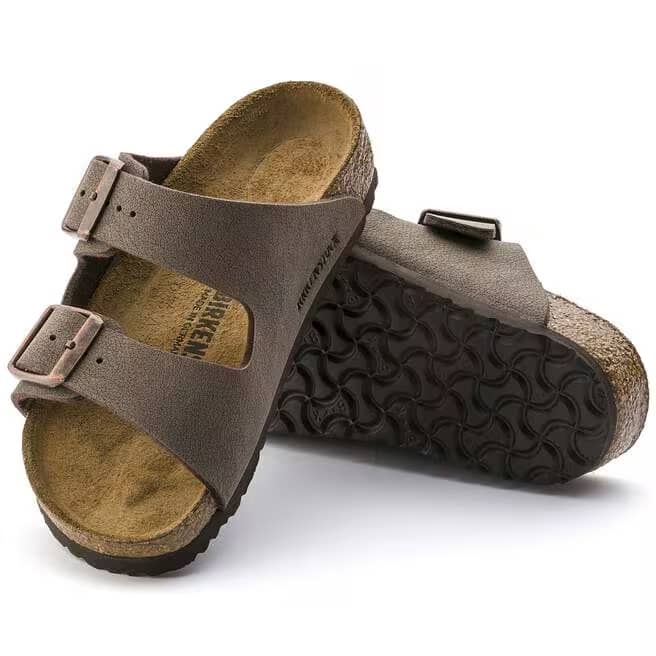 Birkenstock Kids Arizona Birkibuc Sandals - 552893