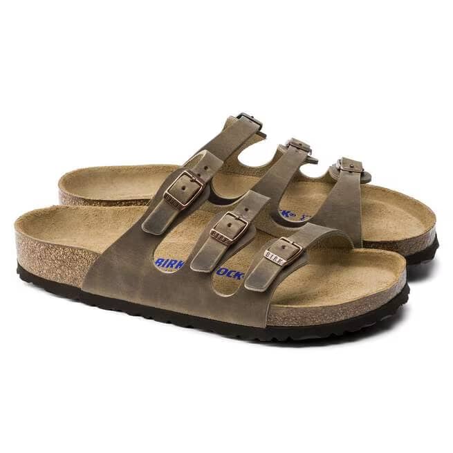 Birkenstock Women's Florida Oiled Leather Sandals - 1011432