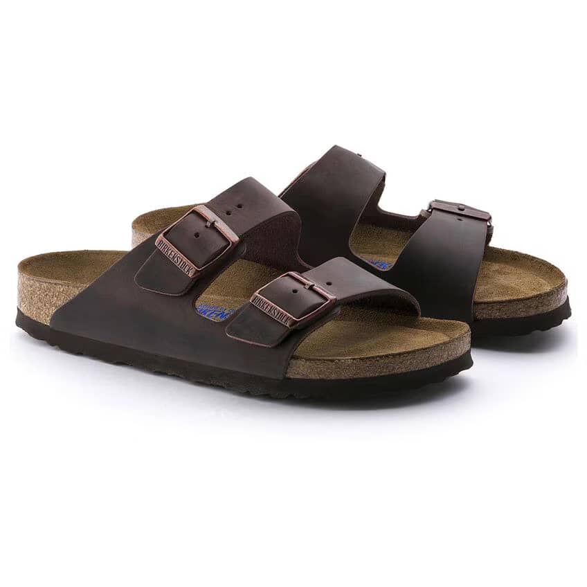 Birkenstock Arizona Oiled Leather Sandals - Habana - 452761
