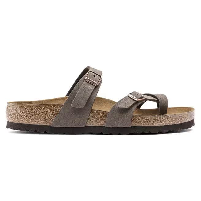 Birkenstock Mayari Birkibuc Sandals - Mocha - 71061