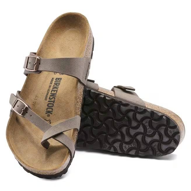 Birkenstock Mayari Birkibuc Sandals - Mocha - 71061