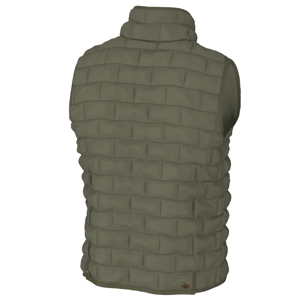 Local Boy Men's Brick Quilted Vest