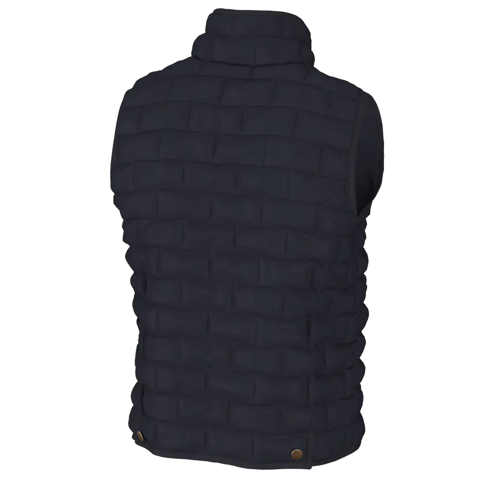 Local Boy Men's Brick Quilted Vest
