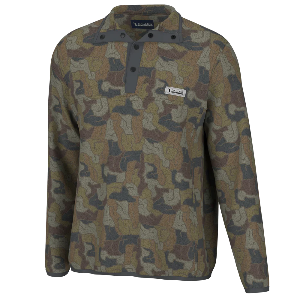 Local Boy Men's Printed Quarter Snap