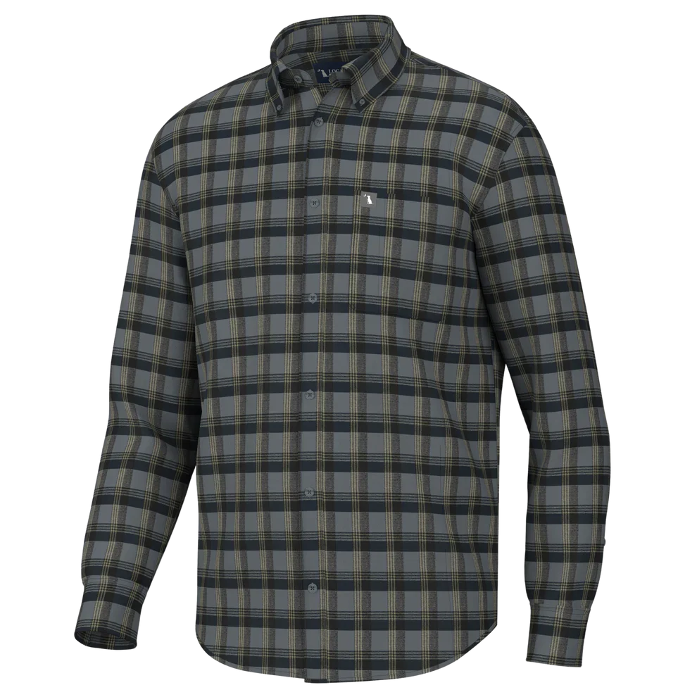 Local Boy Men's Shaffer Stretch Flannel