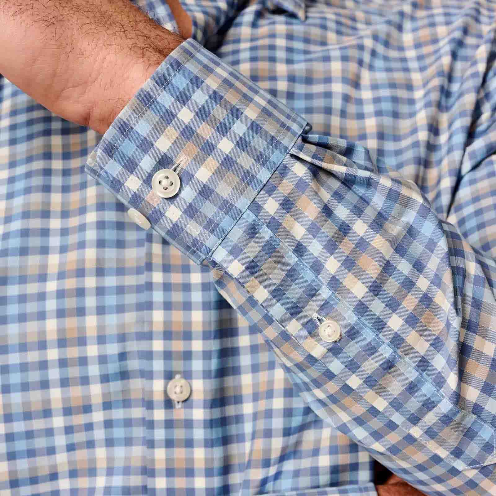 Johnnie-O Men's Olie Long Sleeve Button Down