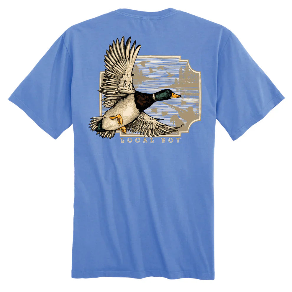 Local Boy Men's Greenhead Flight Short Sleeve Tee