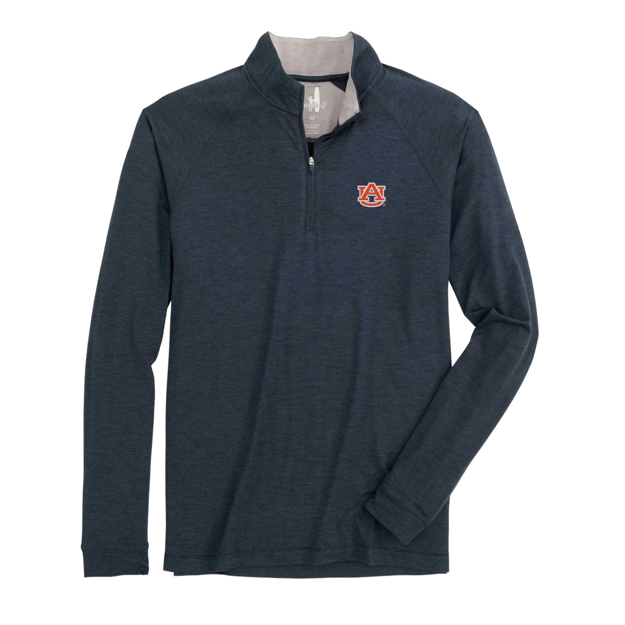 Johnnie-O Men's Auburn Freeborne Quarter Zip Pullover