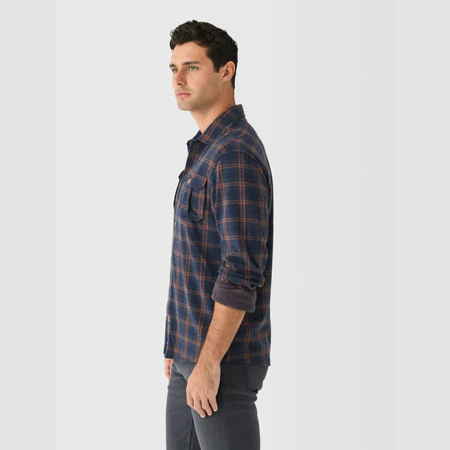 Johnnie-O Men's Judah Long Sleeve Flannel