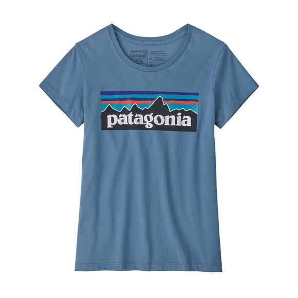 Patagonia Girls' Regenerative Organic Certified Cotton P-6 Logo T-Shirt