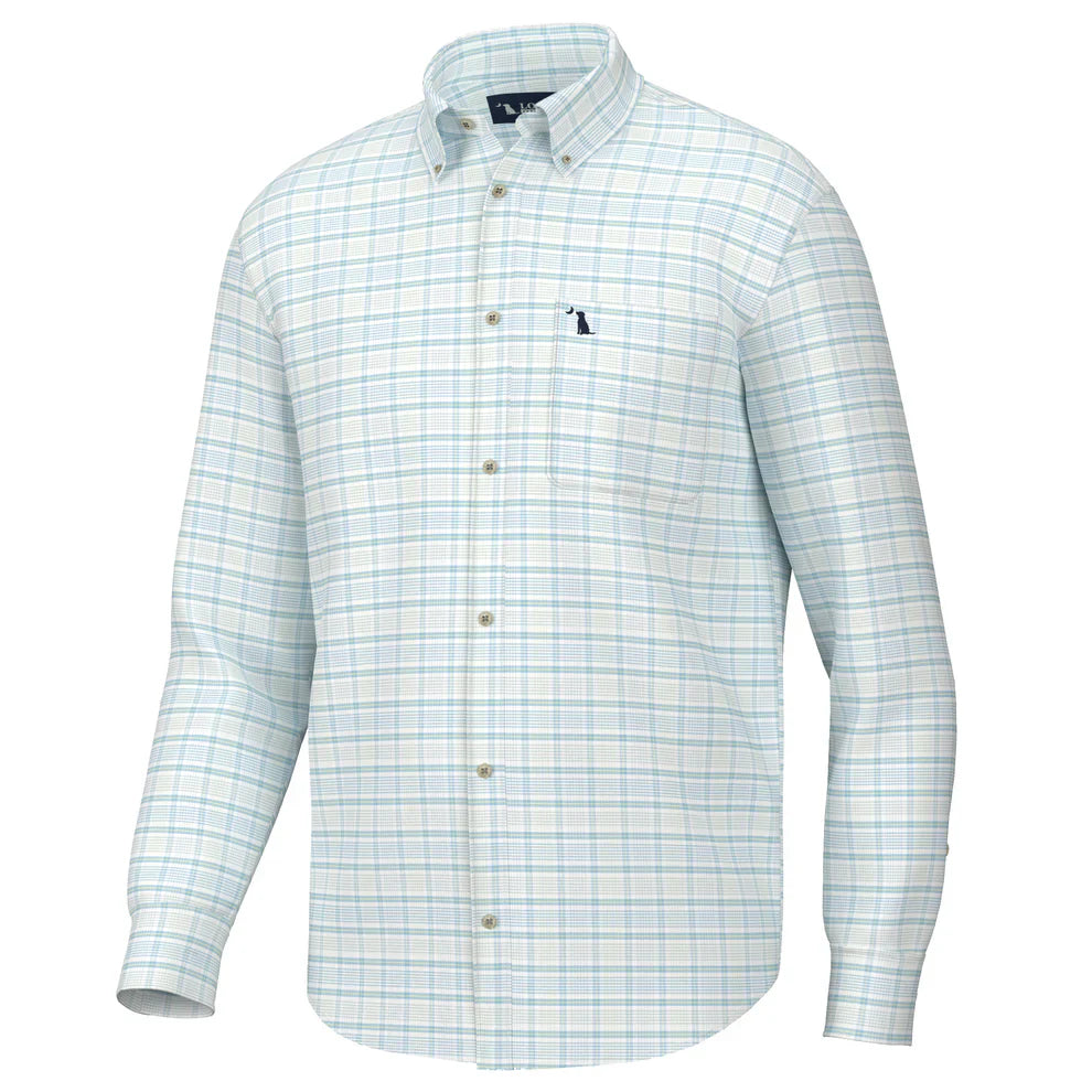 Local Boy Men's Stamps Long Sleeve Dress Shirt