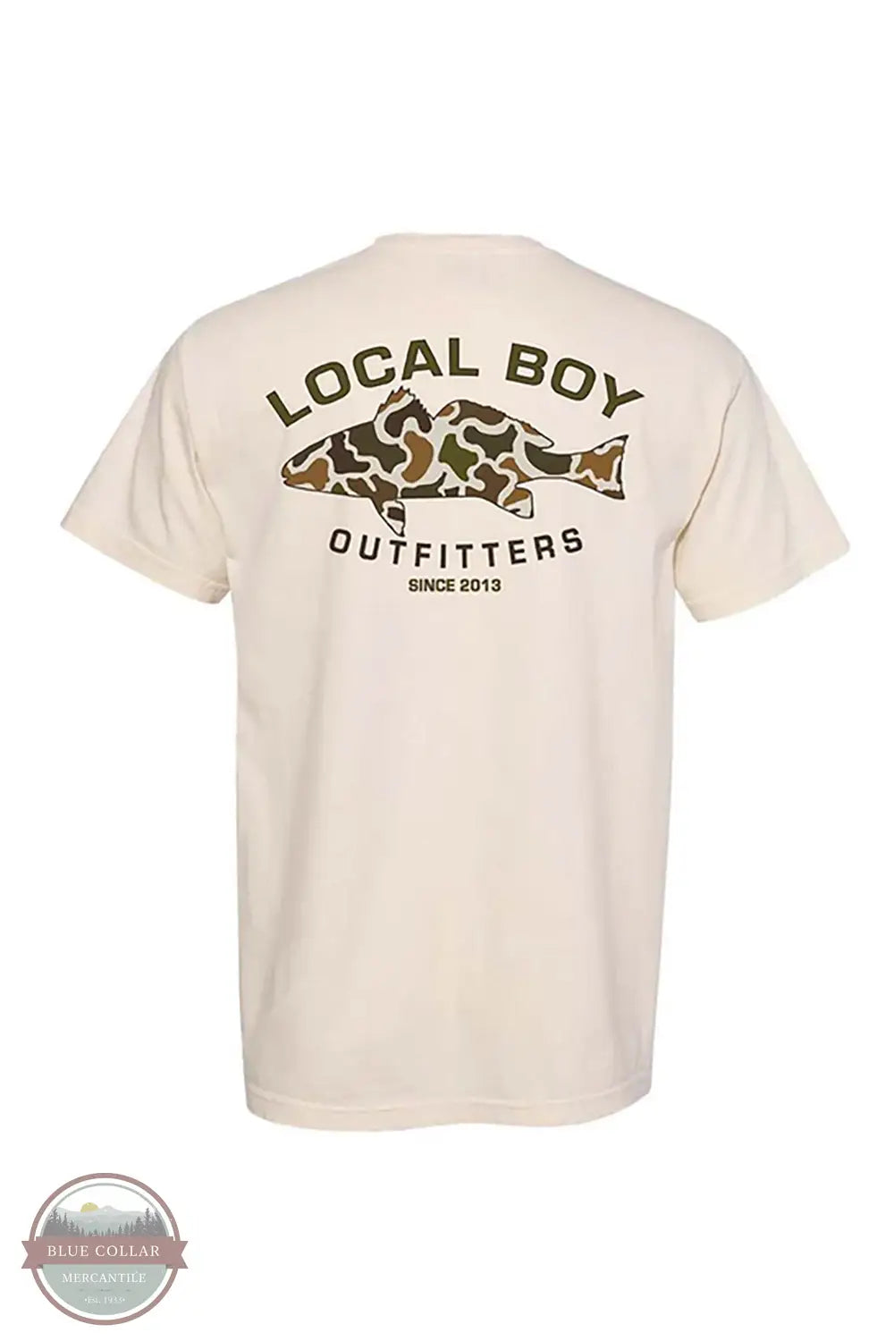 Local Boy Men's Vintage Redfish Short Sleeve Tee