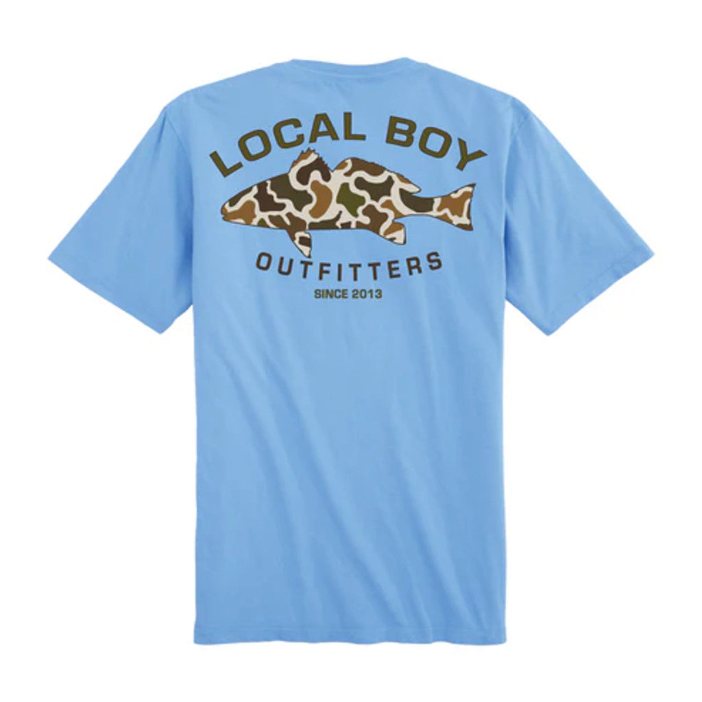 Local Boy Men's Vintage Redfish Short Sleeve Tee