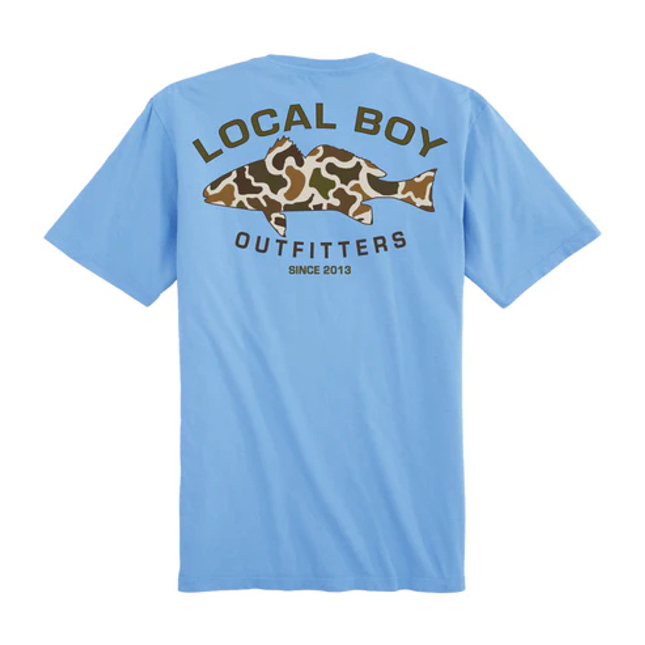 Local Boy Men's Vintage Redfish Short Sleeve Tee